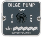 Rule 45 3-Way Bilge Panel Switch